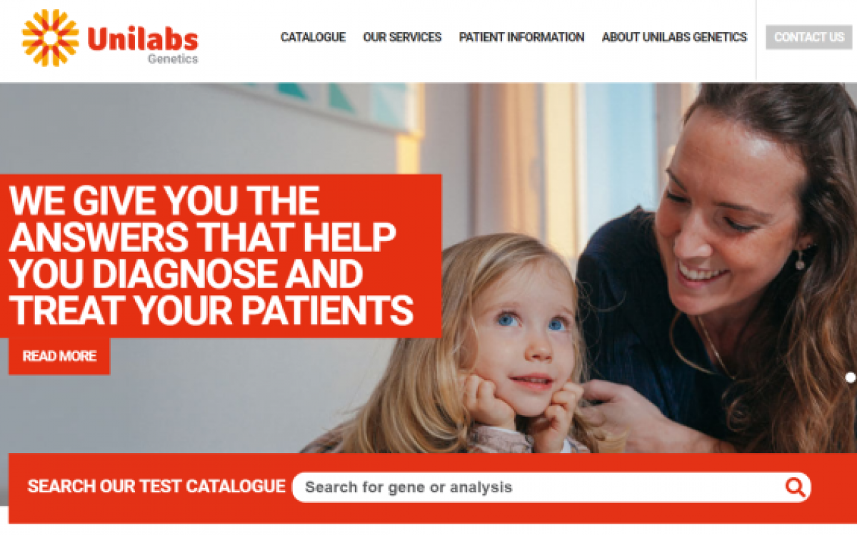 Unilabs launching a new website about Genetics 